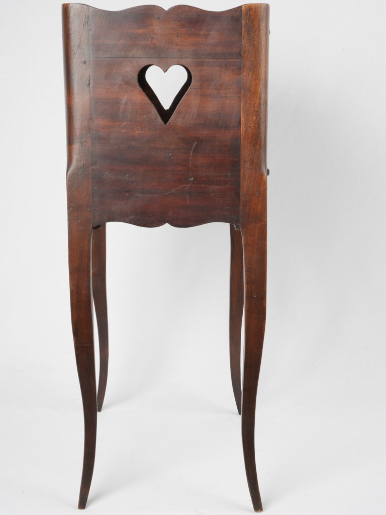 Refined French nightstand with craftsmanship