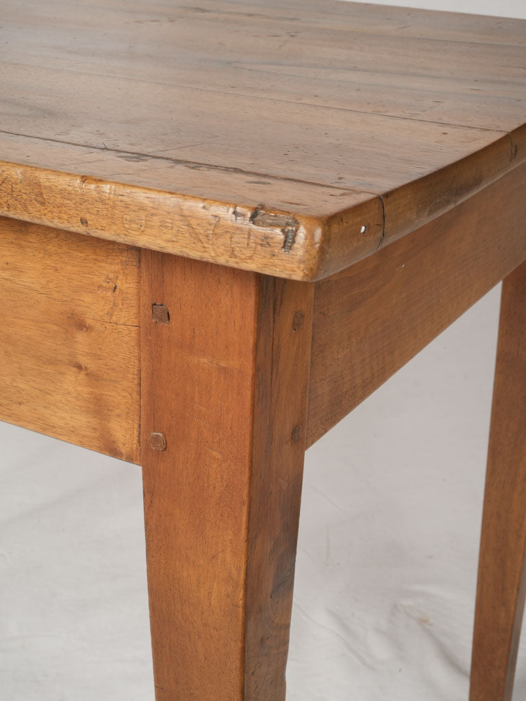 Simple vintage walnut dining table  