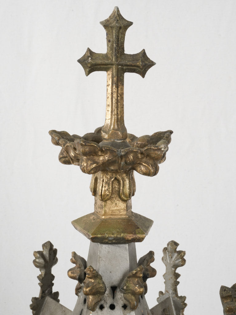 Intricate 19th-century candlestick