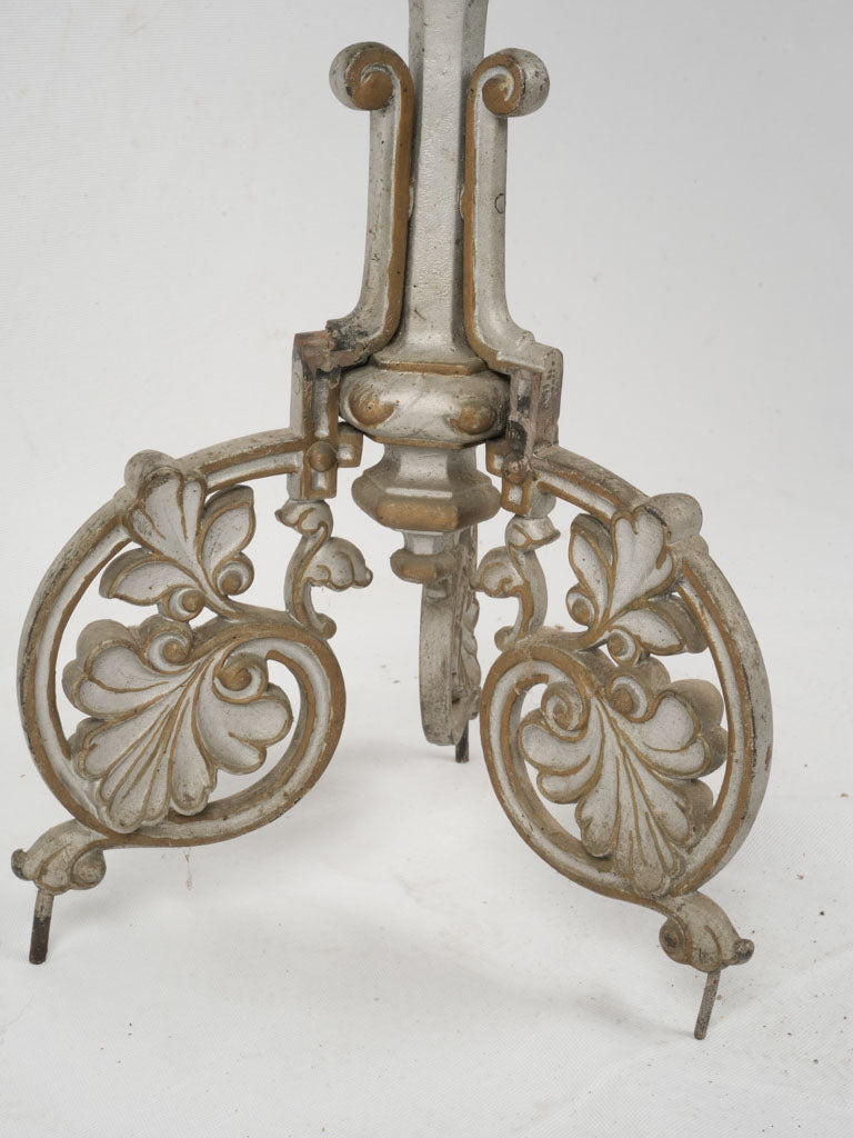 Rustic French Gothic candlestick