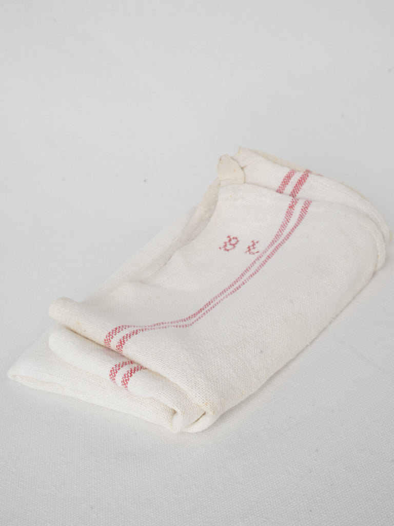 Delicate French vintage tea cloth