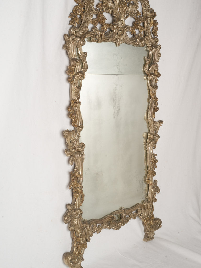 Opulent 19th-century sculpted mirror