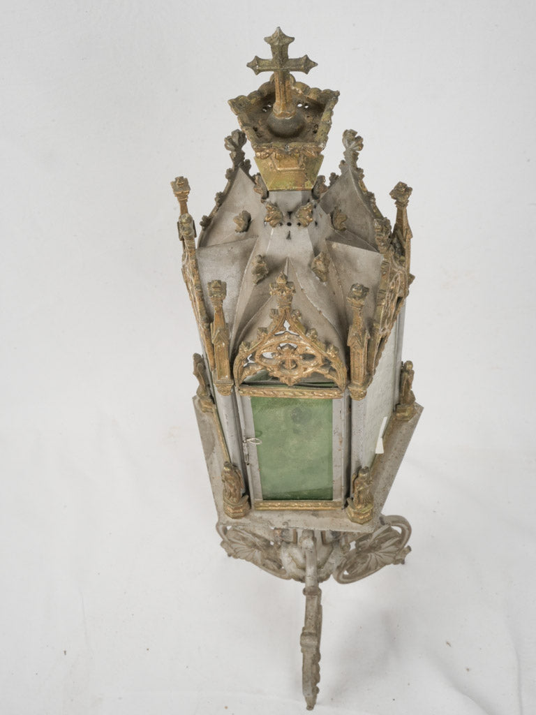 Meticulously crafted Gothic lantern