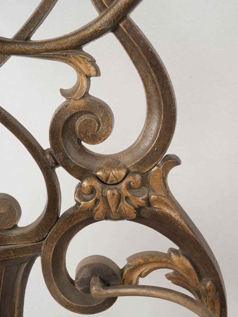 Elaborate ornamentation period coat rack  