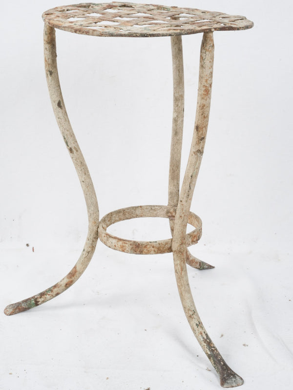 Exquisite antique French garden stool  