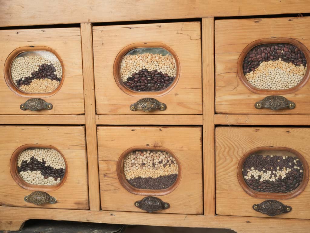 Stunning Early 20th Century French Grains Showcase