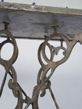 Authentic wrought iron accent piece  