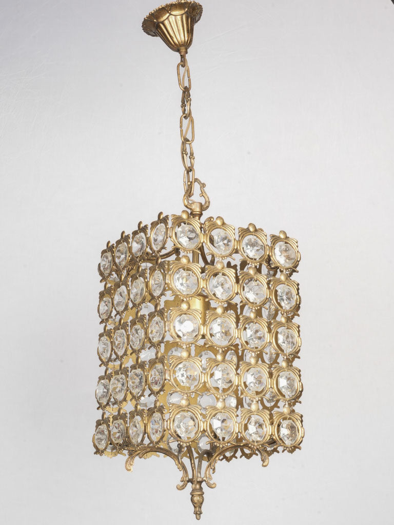 Vintage brass chandelier lantern