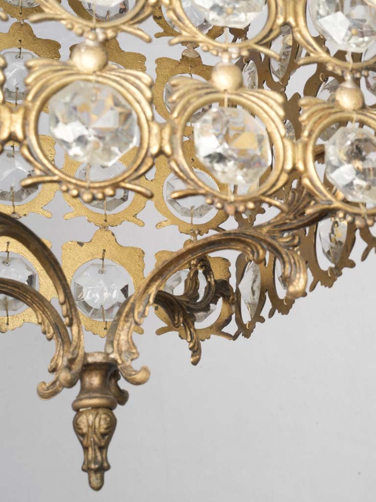 Hollywood Regency style chandelier