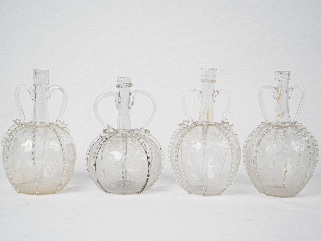 Charming old-world style carafes