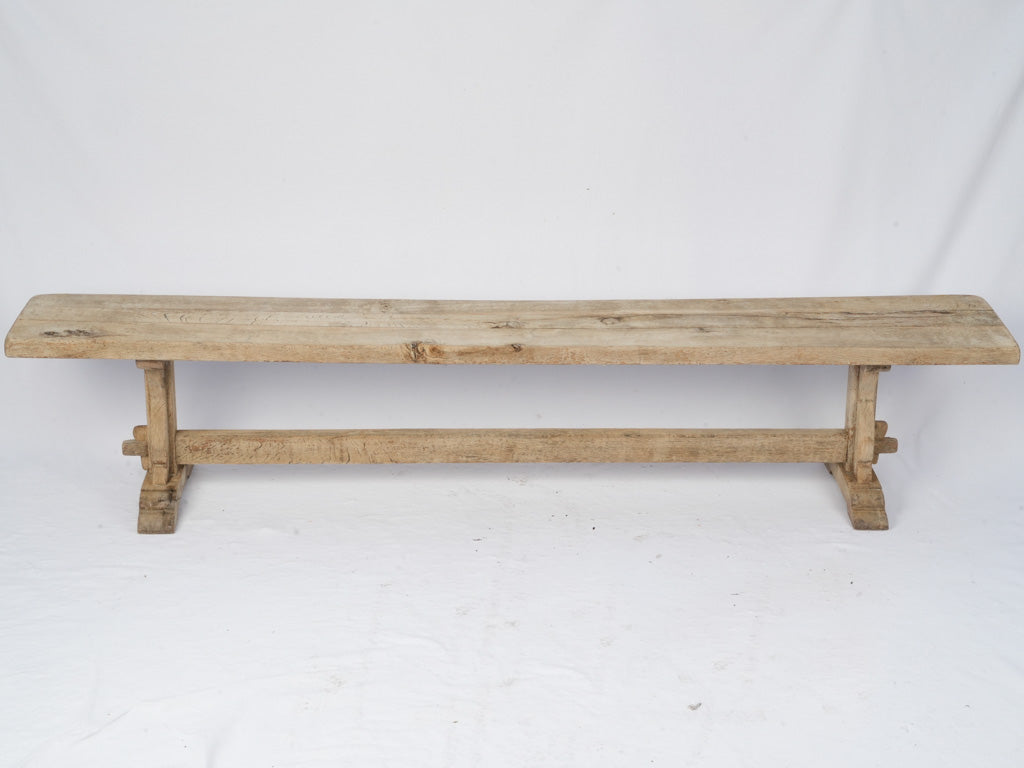 Timeless farmhouse oak bench