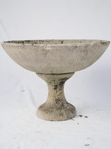 Timeless striking concrete garden basin  