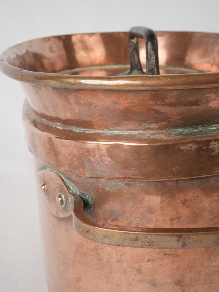 Well-Worn Cast Iron Daubière Cookware