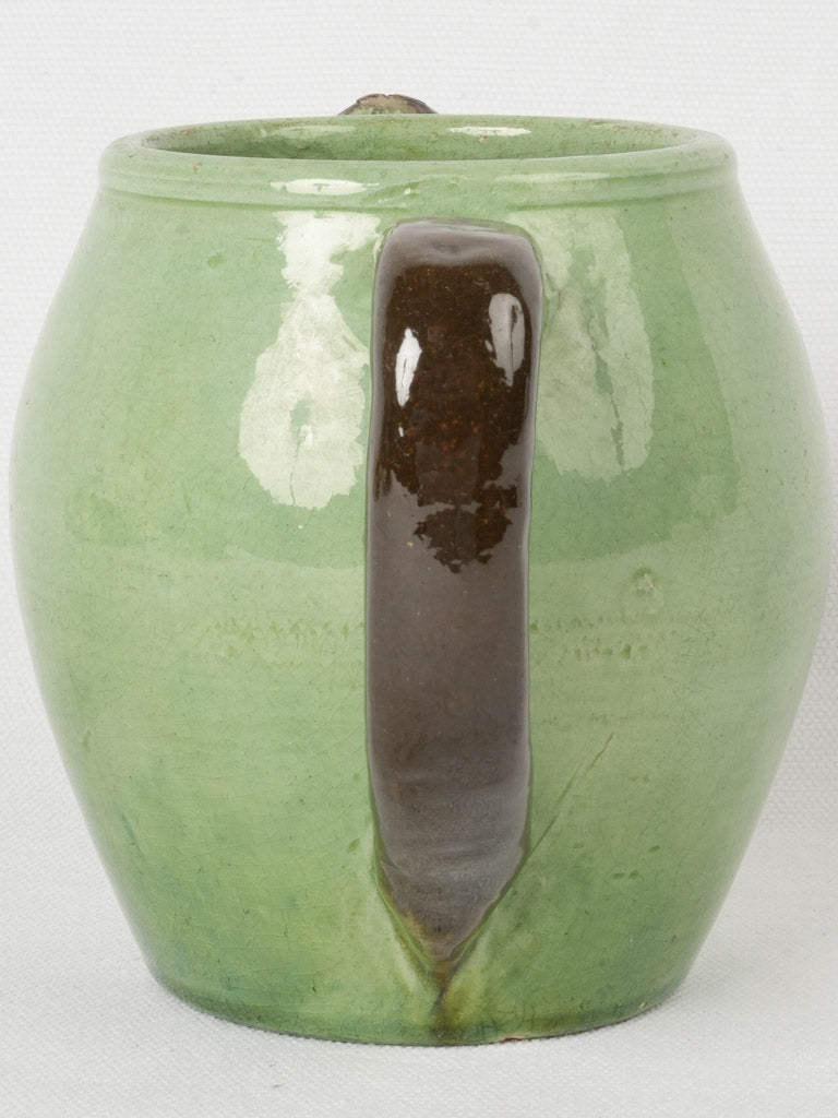 Timeless Green Ceramic Water Pitcher