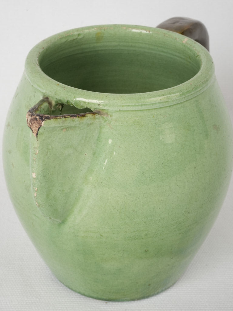 Artistic Mid-Century Stoneware Jug