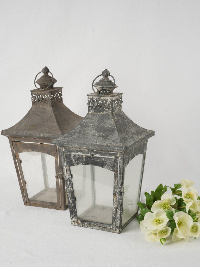 Vintage ornate film set lanterns  