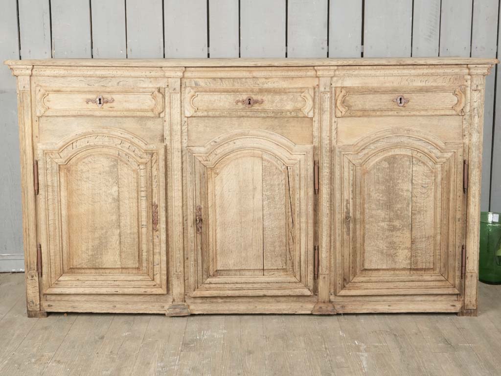 Antique oak late-century sideboard