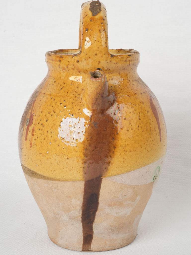 Charming Brown Motif Water Jug