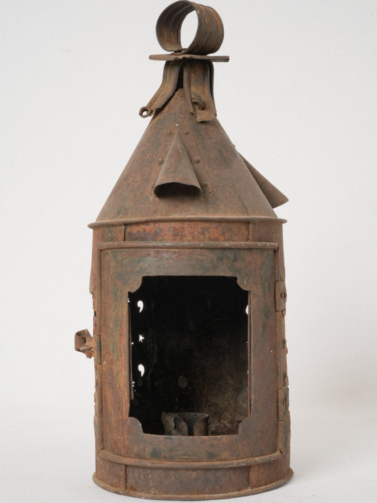 18th-century toleware French lantern