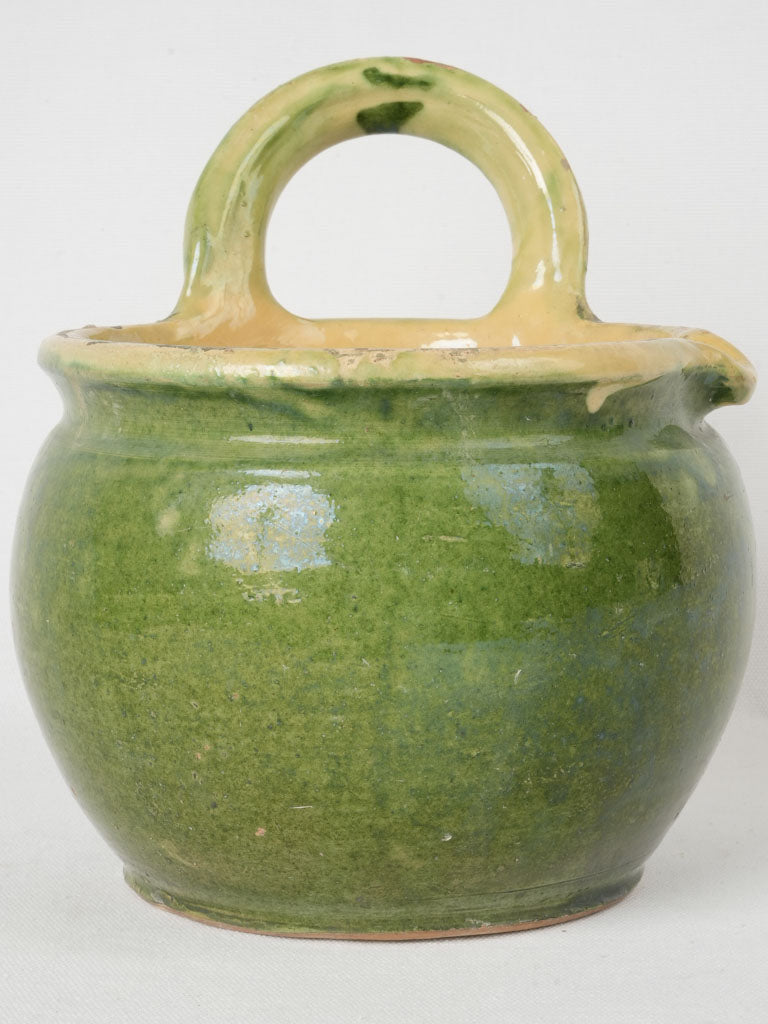 Traditional 19th-century terracotta vessel