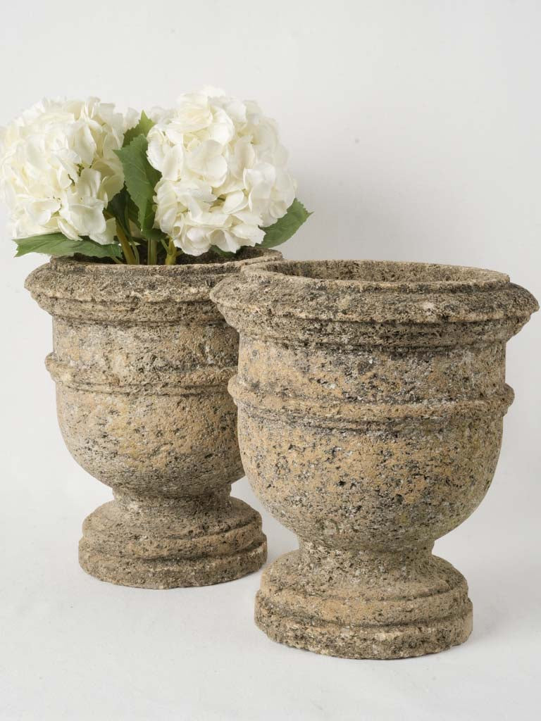 Timeless antique French-style urns