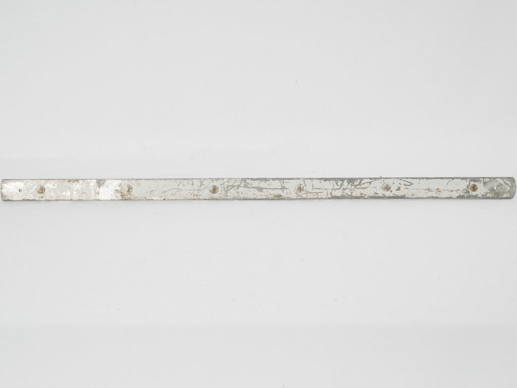 Charming flaky white patina hook rack