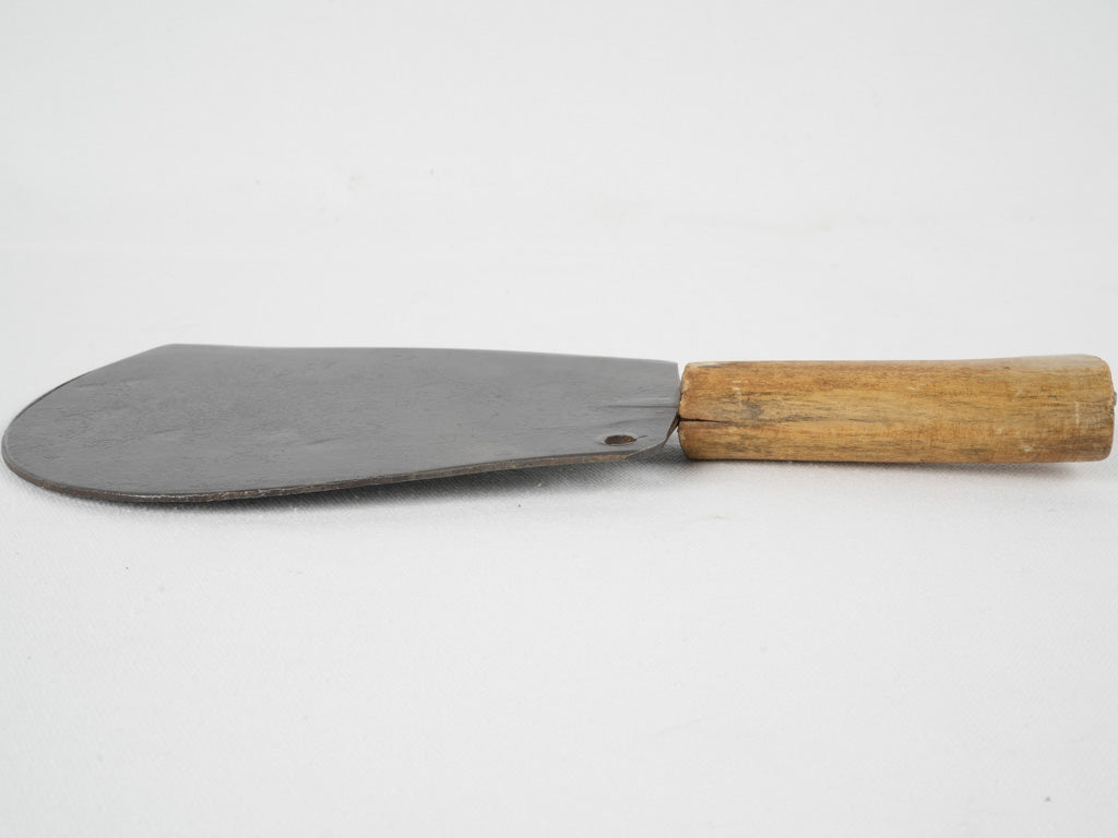 Rustic, 1930s Iron Butcher's Knife