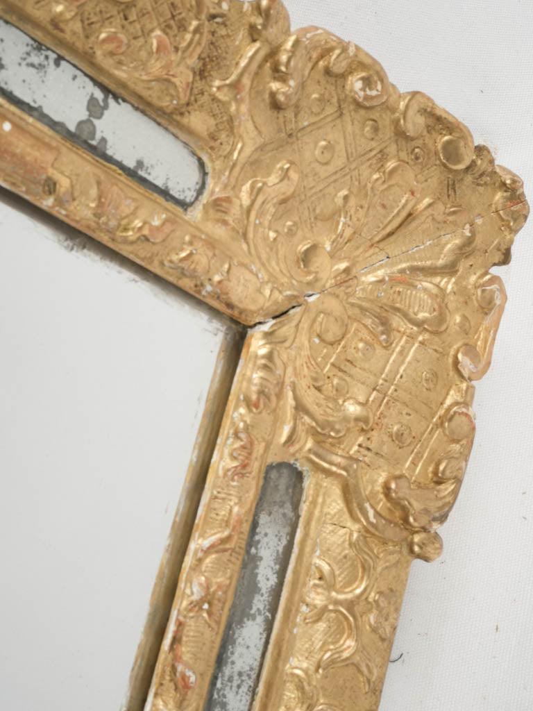 Well-Preserved Historical Gilt Mirror  