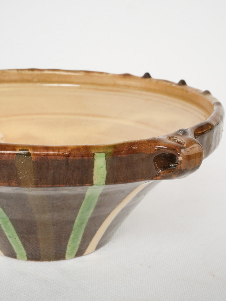 Intricate vintage decorative Tian bowl