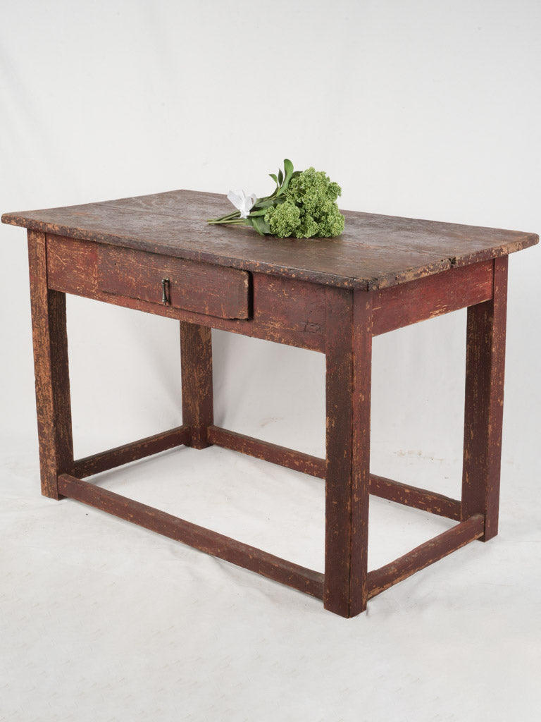 Vintage French fir table 