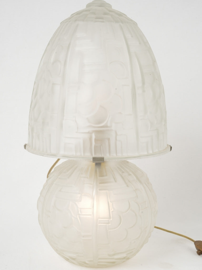 Intricate Art Deco table lamp  