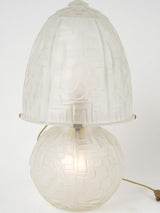 Intricate Art Deco table lamp  