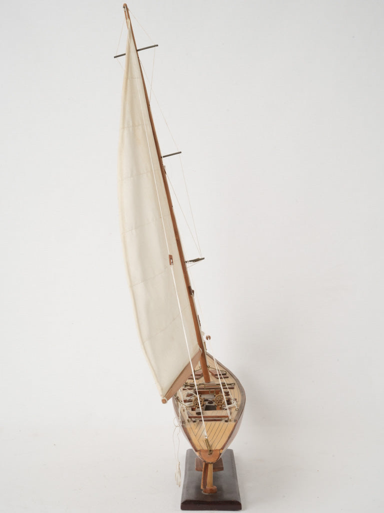 Vintage model racing yacht, Australia II - 26" x 21¼”