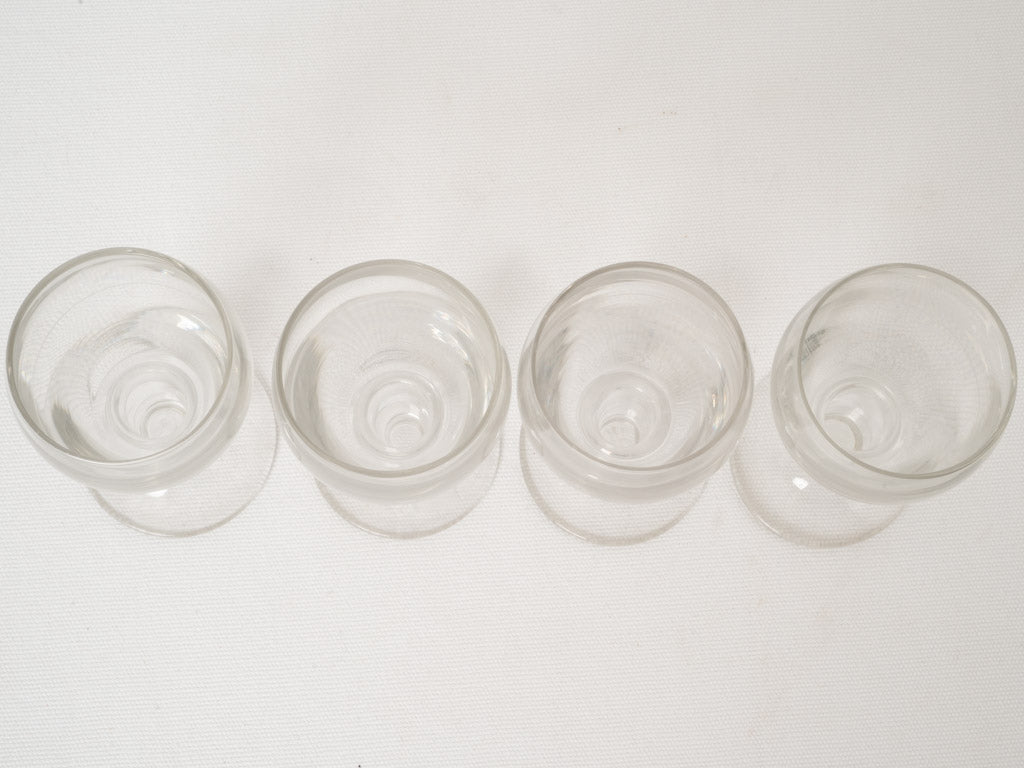 Early-century chic French glasses collection