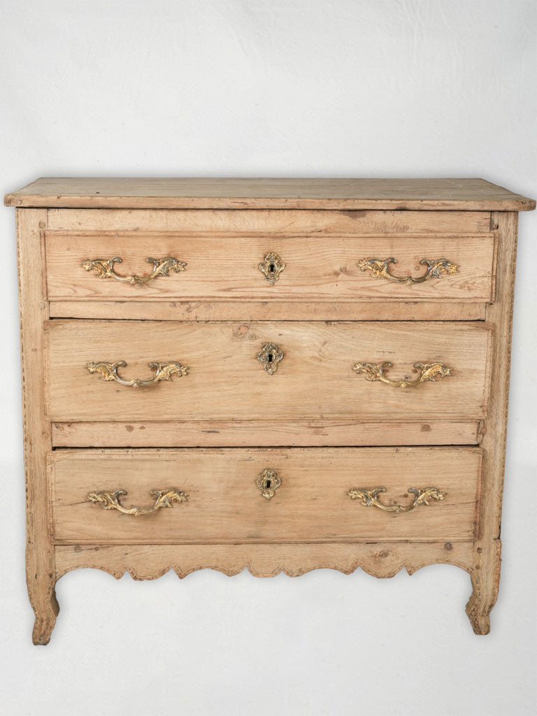 Rustic 18th-century French commode  