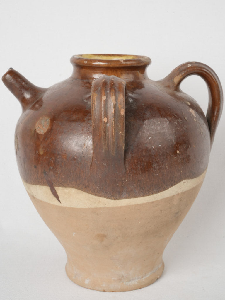 Rustic Dordogne Region Oil Jug