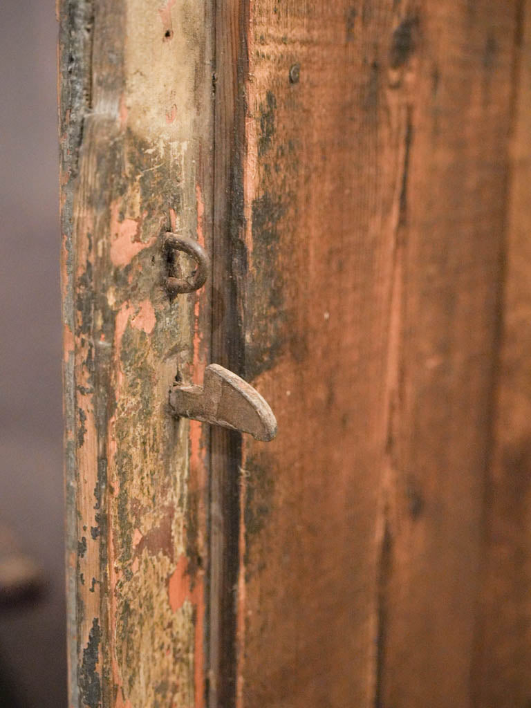 Eclectic industrial-inspired pantry cabinet  