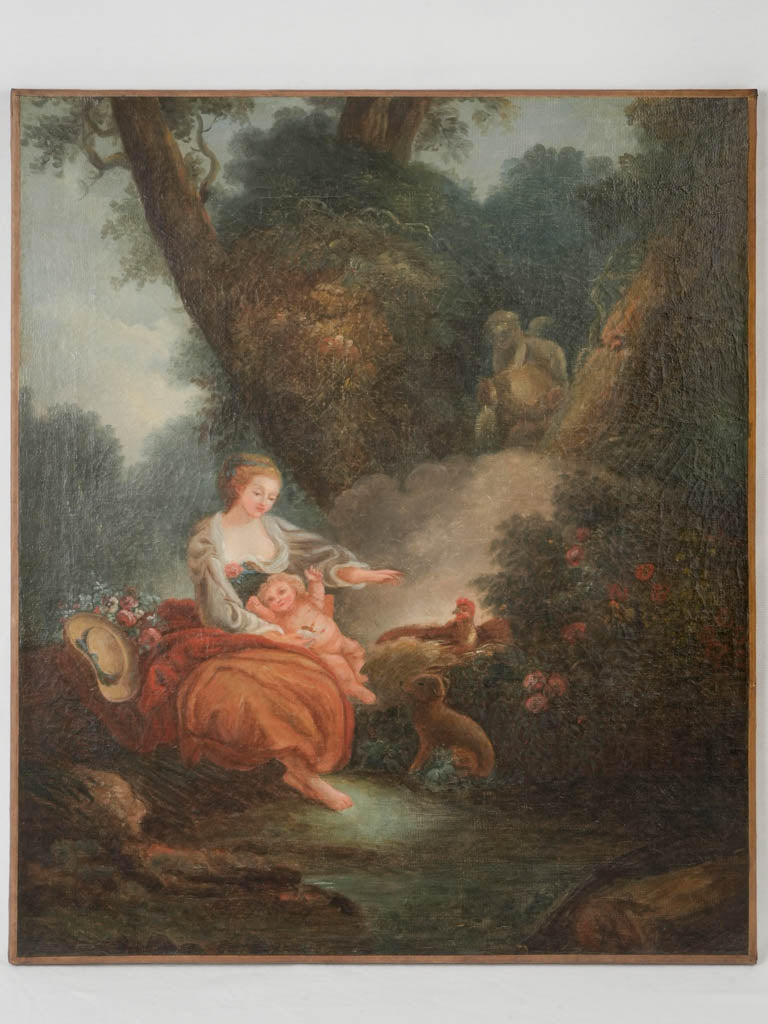 Charming 18th-century maternity artwork