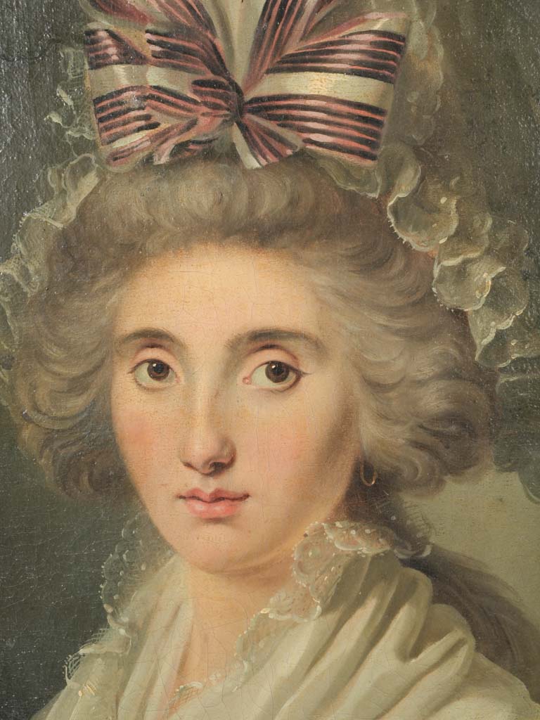 Charming, 18th-century, lady, portrait