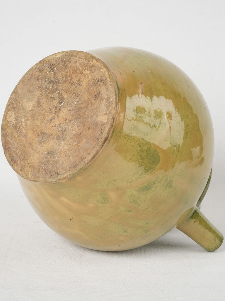 Classic Green Savoy-Isère Pottery Jug