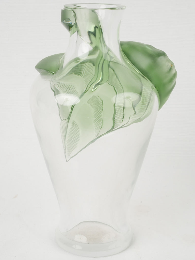 Exquisite rare crystal vase