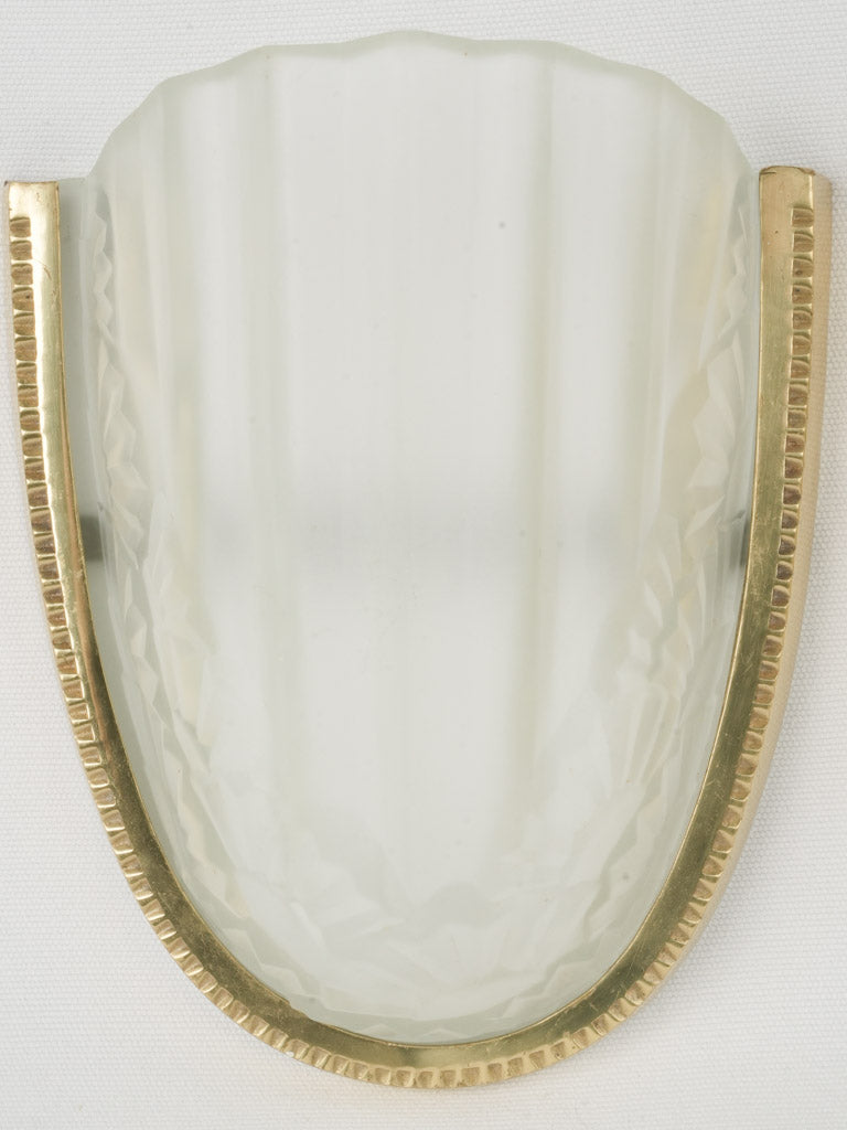 Refined 1930s French light sconces  