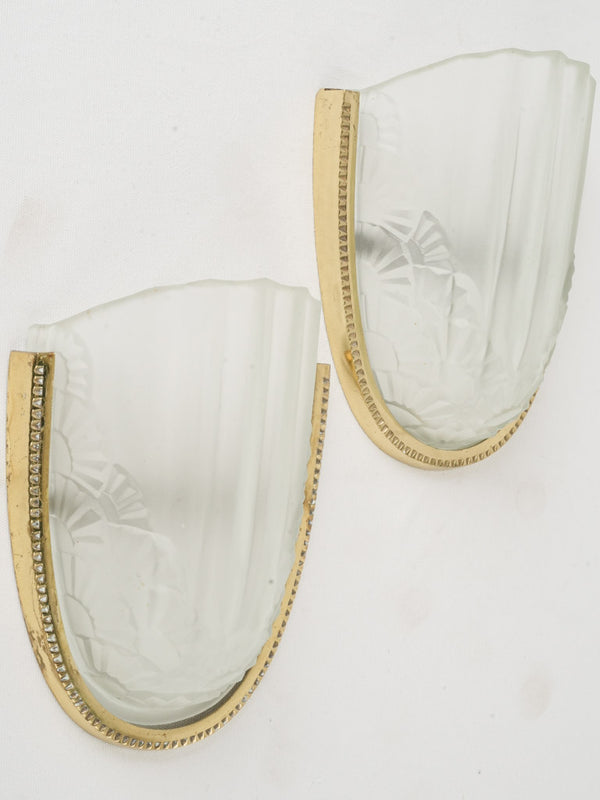 Elegant vintage French sconces  