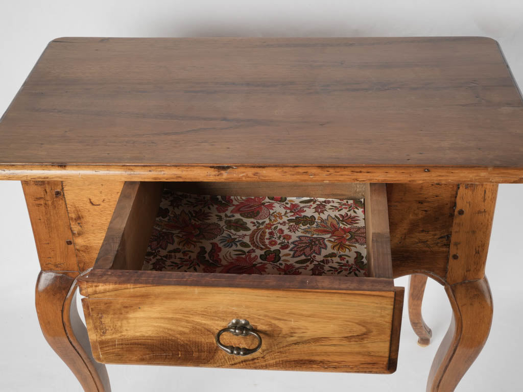 Beautifully carved French walnut wood commode