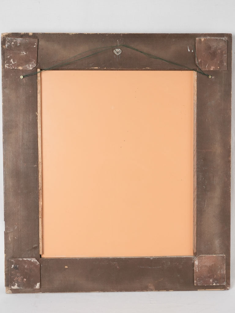 Historical Italian gold-toned mirror