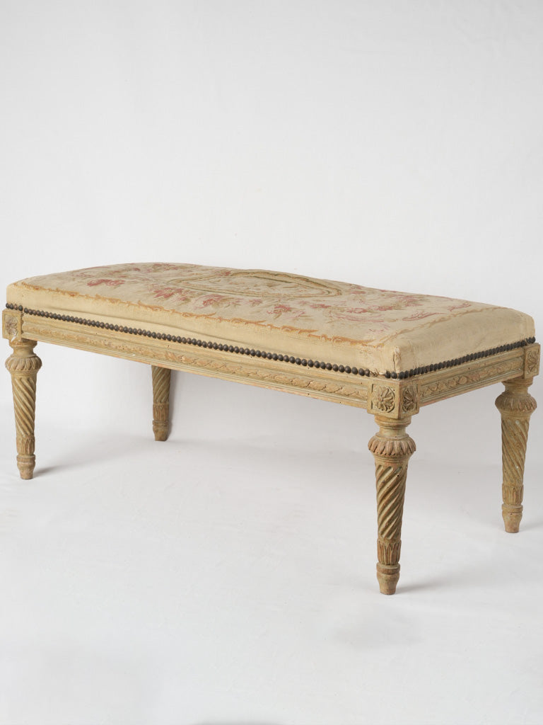 Original aged Louis XVI upholstery