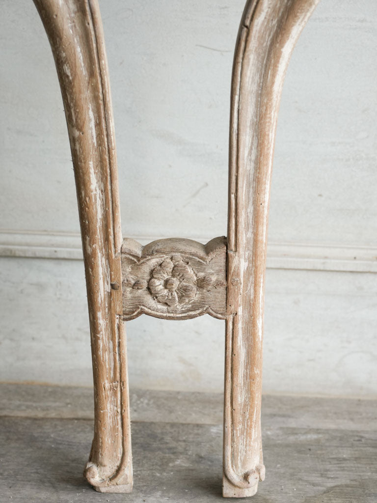 Sculptural neoclassical console table