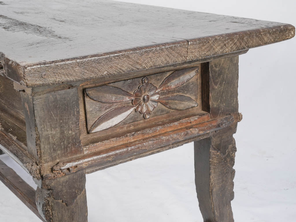 Elegant iron hardware table