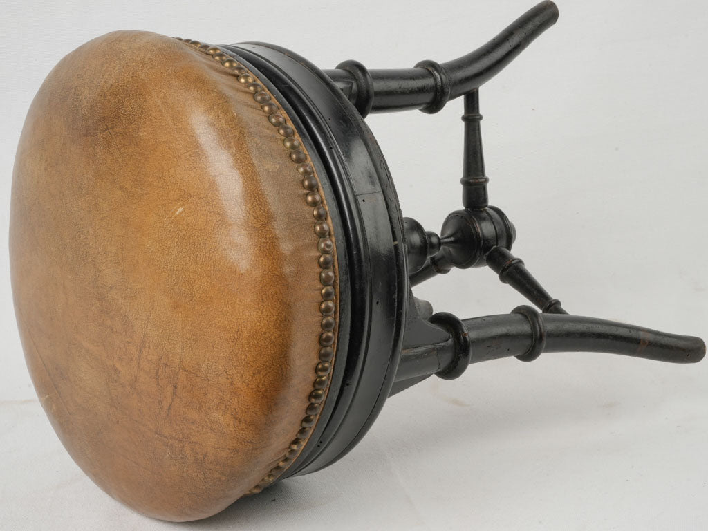 Refined Napoleonic spindle stool  