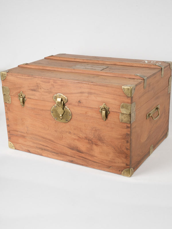 Rare early 20th-century military chest